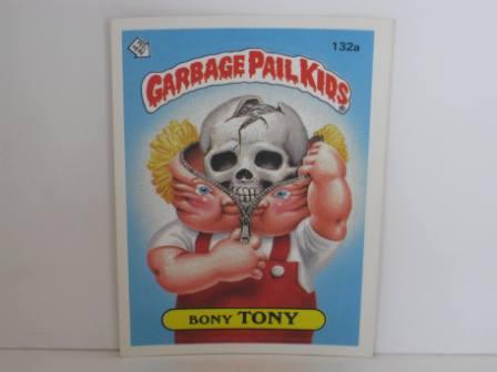 132a Bony TONY 1986 Topps Garbage Pail Kids Card